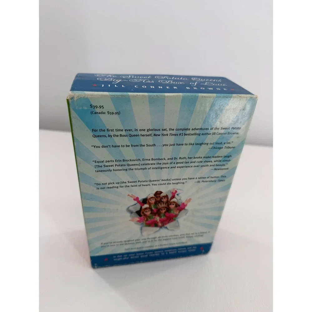 Jill Conner Browne Big Ass Book Box Set 3-Pack Sweet Potato Queens